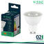 LED FARETTO 7.5W GU10 RIPPLE PLASTICA 3000K 110
