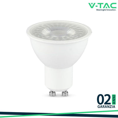 LED FARETTO 7.5W GU10 RIPPLE PLASTICA 3000K 110