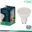 LED FARETTO GU10 10W MILKY COVER PLASTICA 4000K