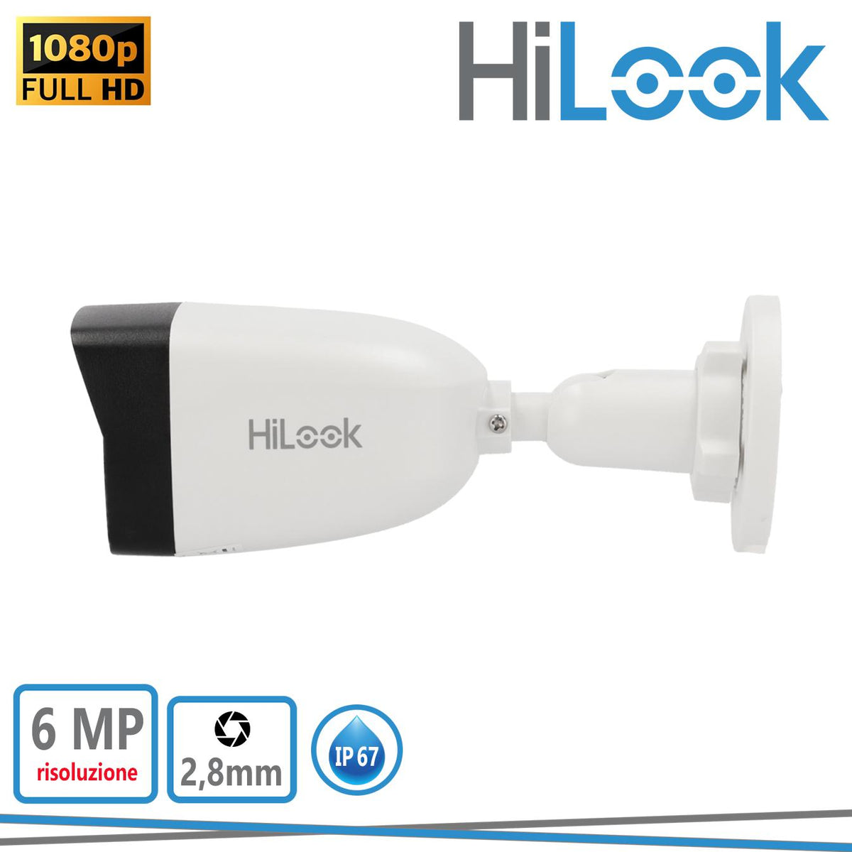 BULLET IP 6MP HYBRID LIGHT UMAN & VEHICLE DETECTION IP67