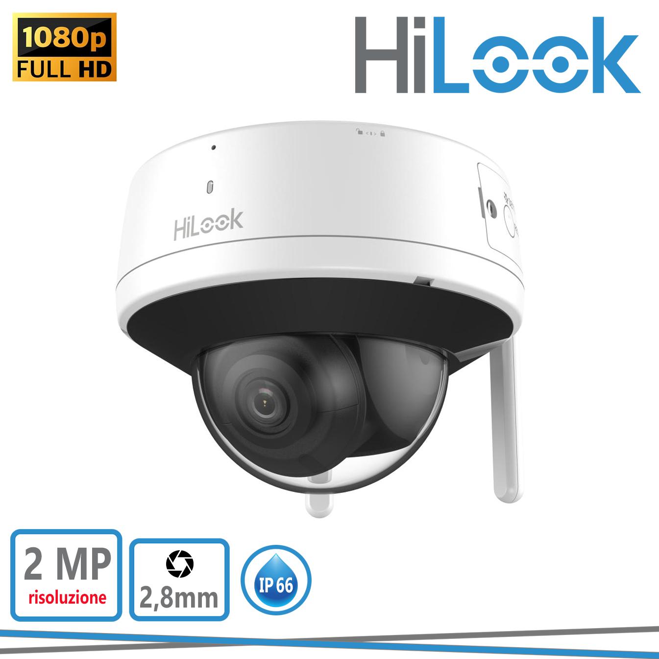TELECAMERA DOME IP 2MP WIFI SMART IP66 WDR AUDIO BID.