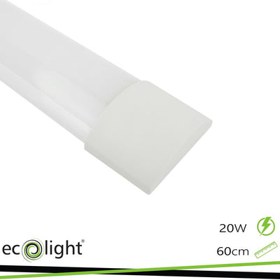 LAMPADA BATTEN 60CM 20W 4000K  2400LM
