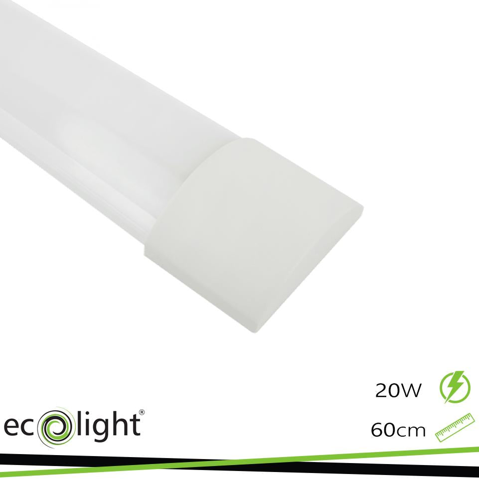 LAMPADA BATTEN 60CM 20W 4000K  2400LM