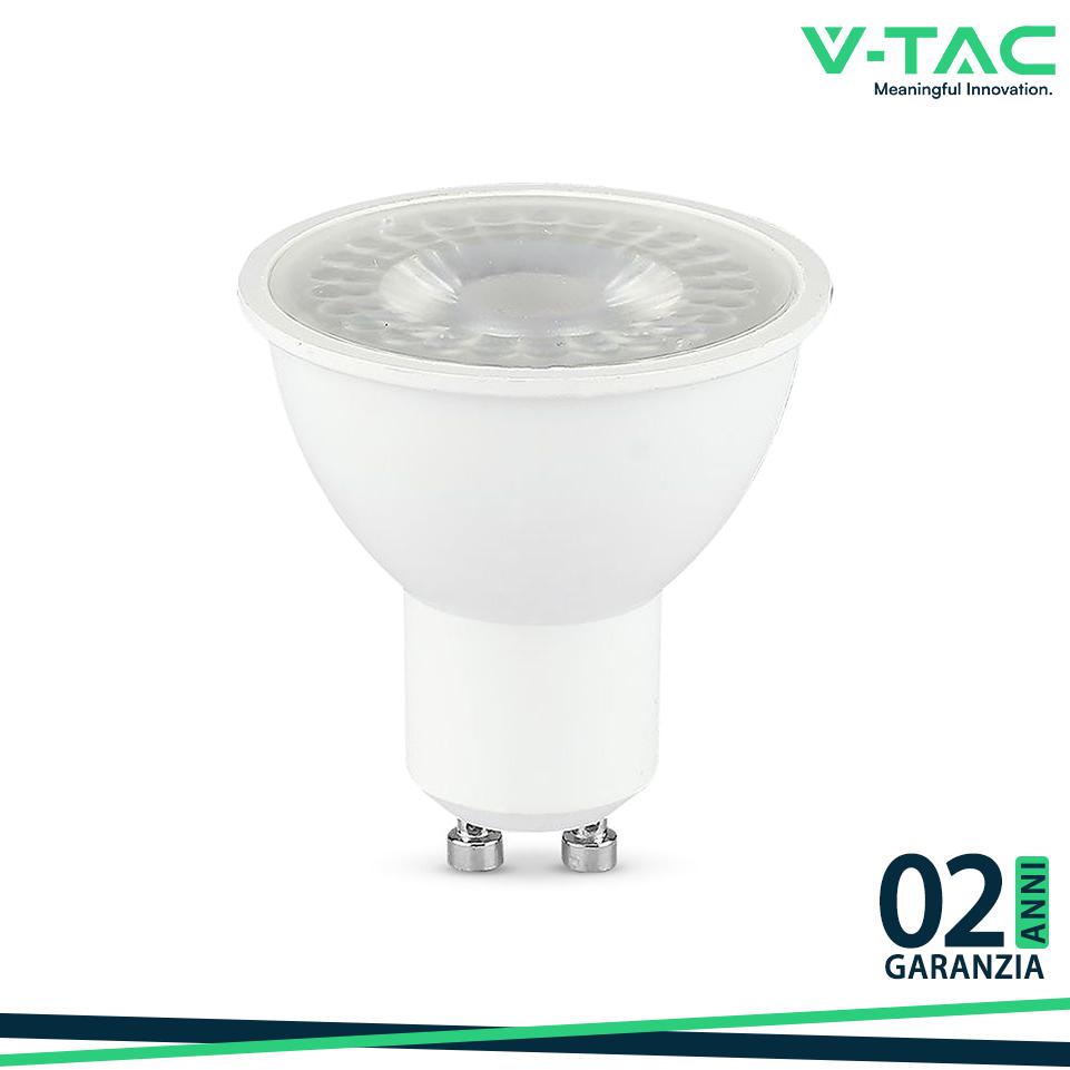 LED FARETTO 6W GU10 RIPPLE PLASTICA 4000K 38