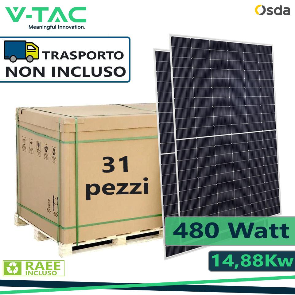 OSDA 480W SOLAR PANEL N-TYPE TOPCON 1903X1134X30MM TIER 1