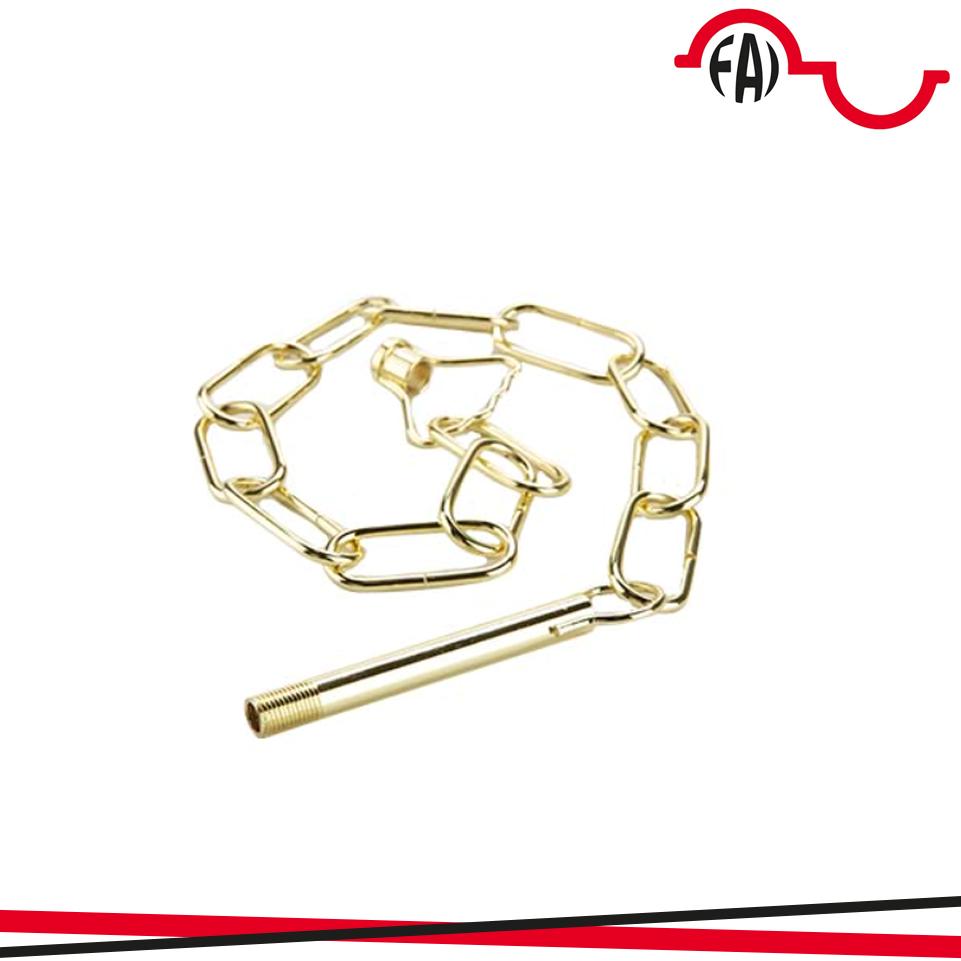 CATENA AD ANELLI GRANDI OTTONE