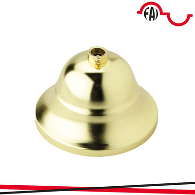 ROSONE IN METALLO PER PENDEL OTTONE D.90
