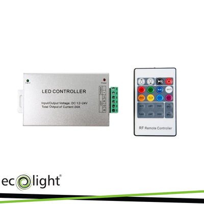 CONTROLLER RGB 12-24V 24A RF   20 PULSANTI
