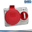 PRESA INTERBL INCASSO 3P+N+T 32A 380V IP44