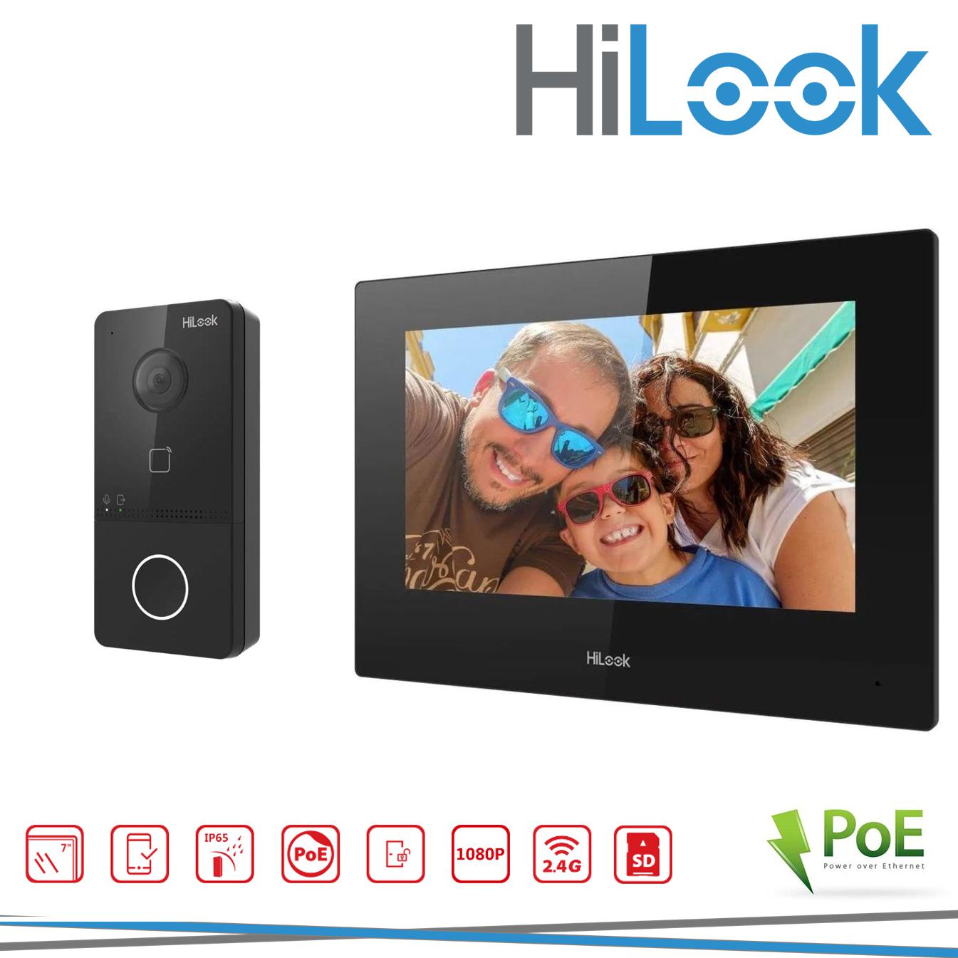 KIT VIDEOCITOFONO IP POE CON SCHERMO TOUCH 7   IP65