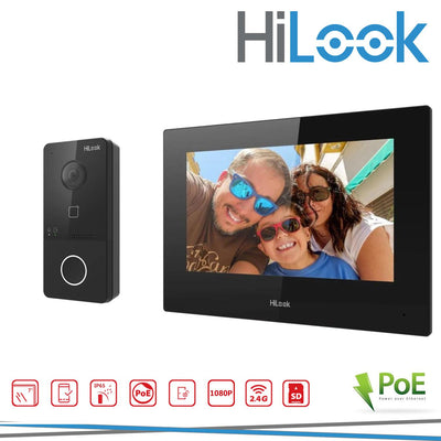 KIT VIDEOCITOFONO IP POE CON SCHERMO TOUCH 7   IP65