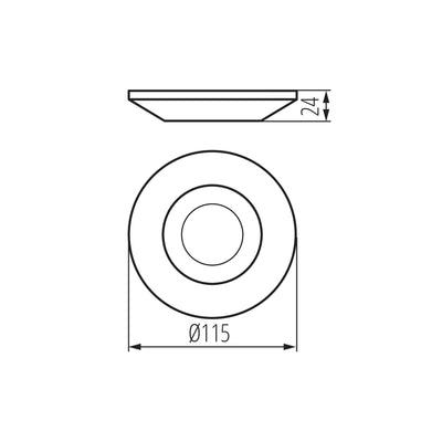SENSORE DI MOVIMENTO MW PRESENSOR-O-W NT - KANLUX