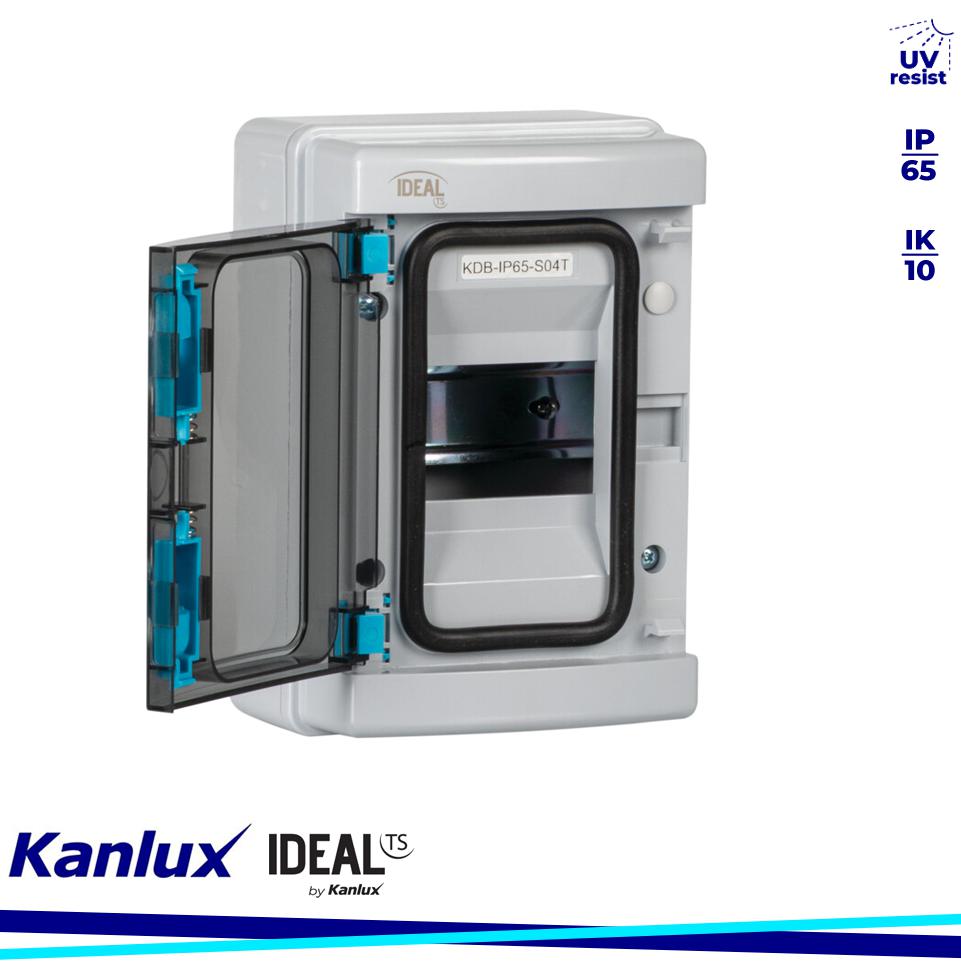 QUADRO DI DISTRIBUZIONE SERIE KDB KDB-IP65-S04T - KANLUX
