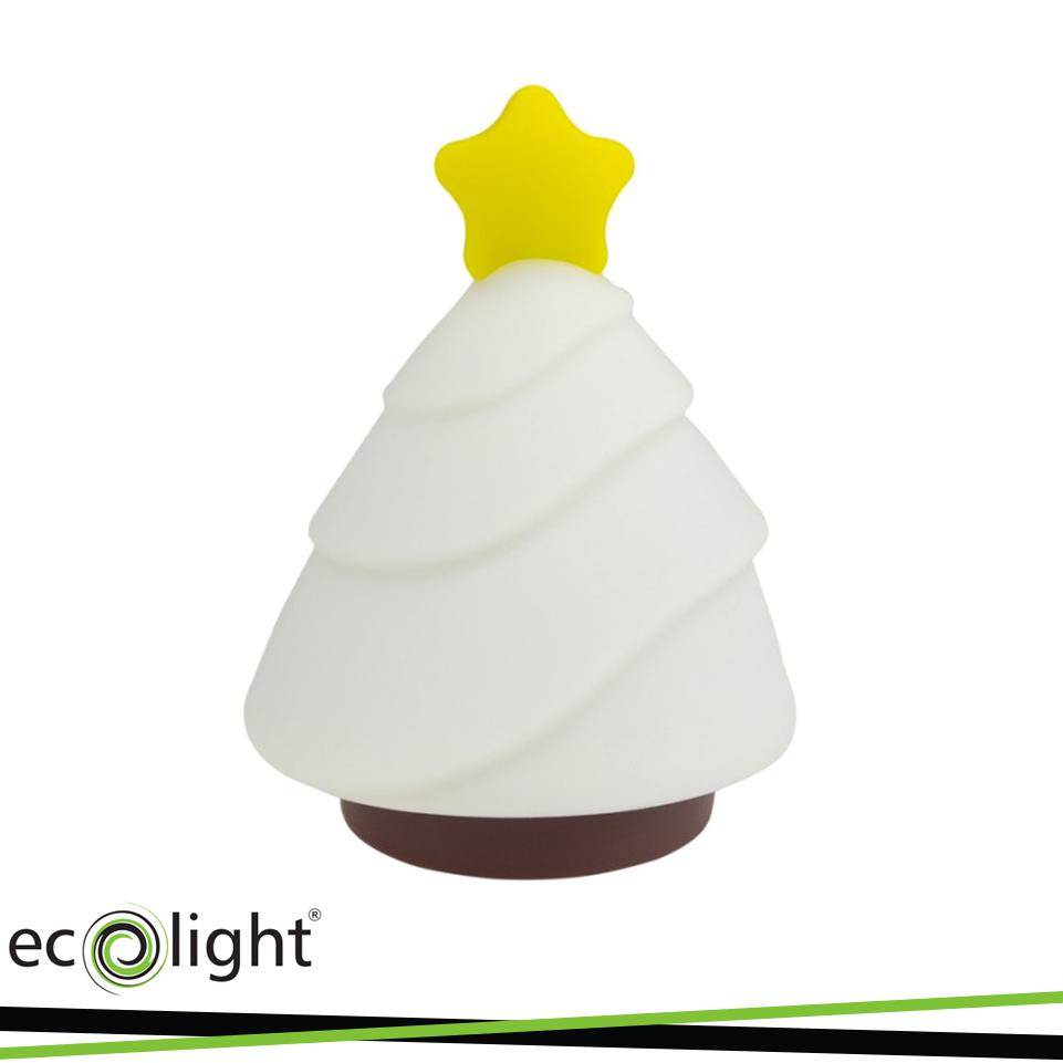 LAMPADA NOTTURNA LED MARY S ALBERO DI NATALE RGB