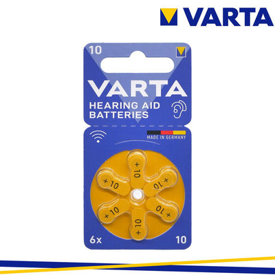HEARING AID BATTERY 10 BLISTER 6PZ