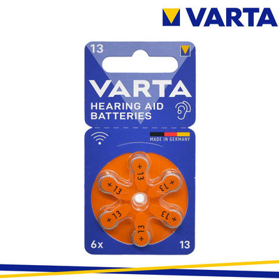 HEARING AID BATTERY 13 BLISTER 6PZ