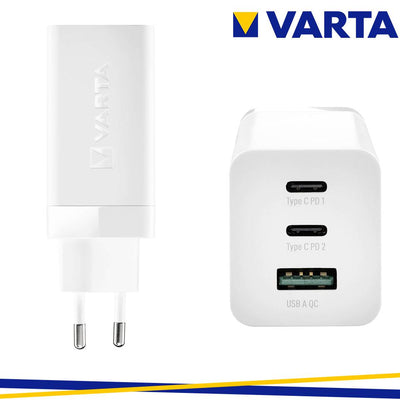 HIGH SPEED CHARGER 65W USB+2XUSB-C TECN.GAN FAST CHARGE