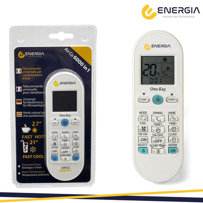 TELECOMANDO CLIMATIZZATORE 6000IN1