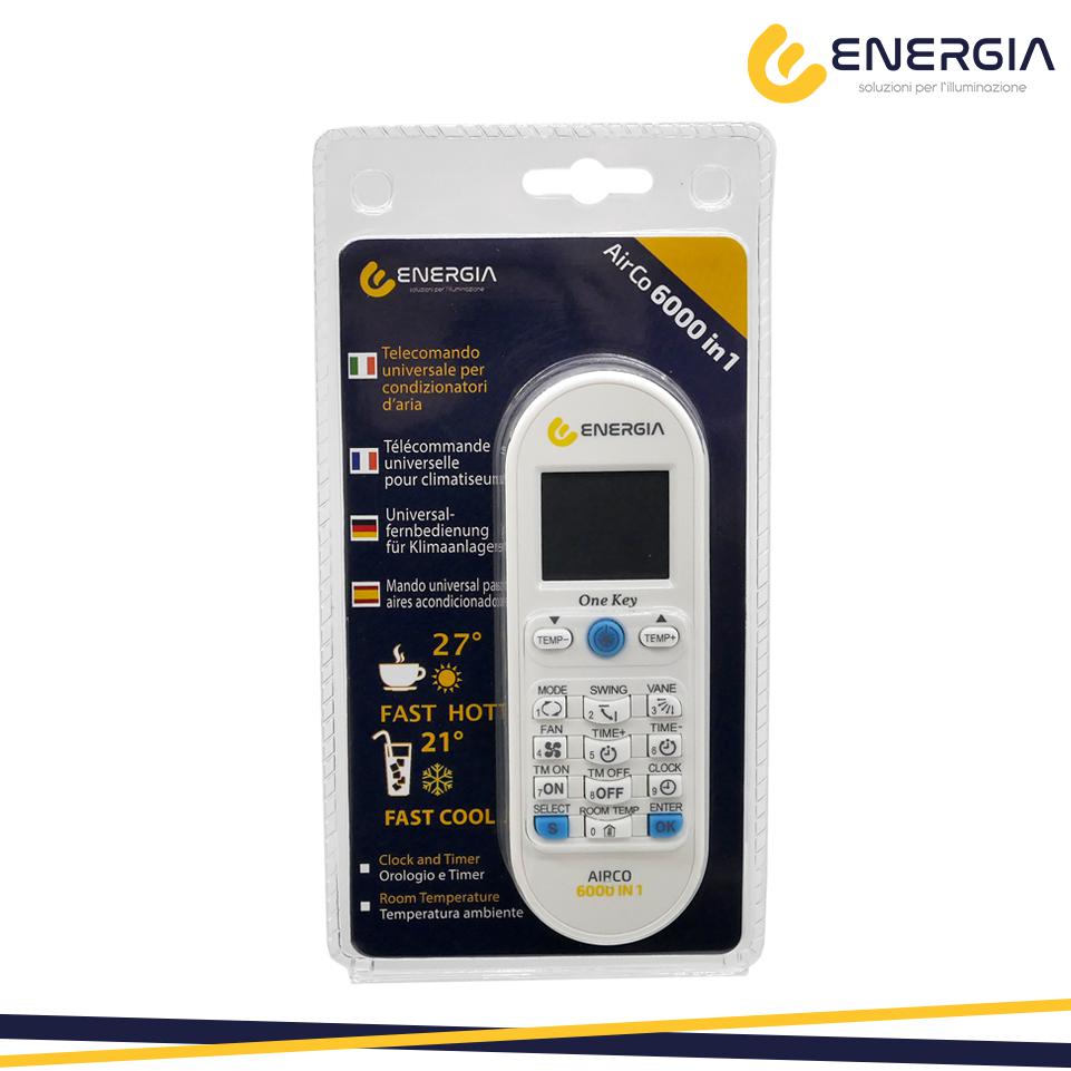 TELECOMANDO CLIMATIZZATORE 6000IN1