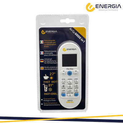 TELECOMANDO CLIMATIZZATORE 6000IN1