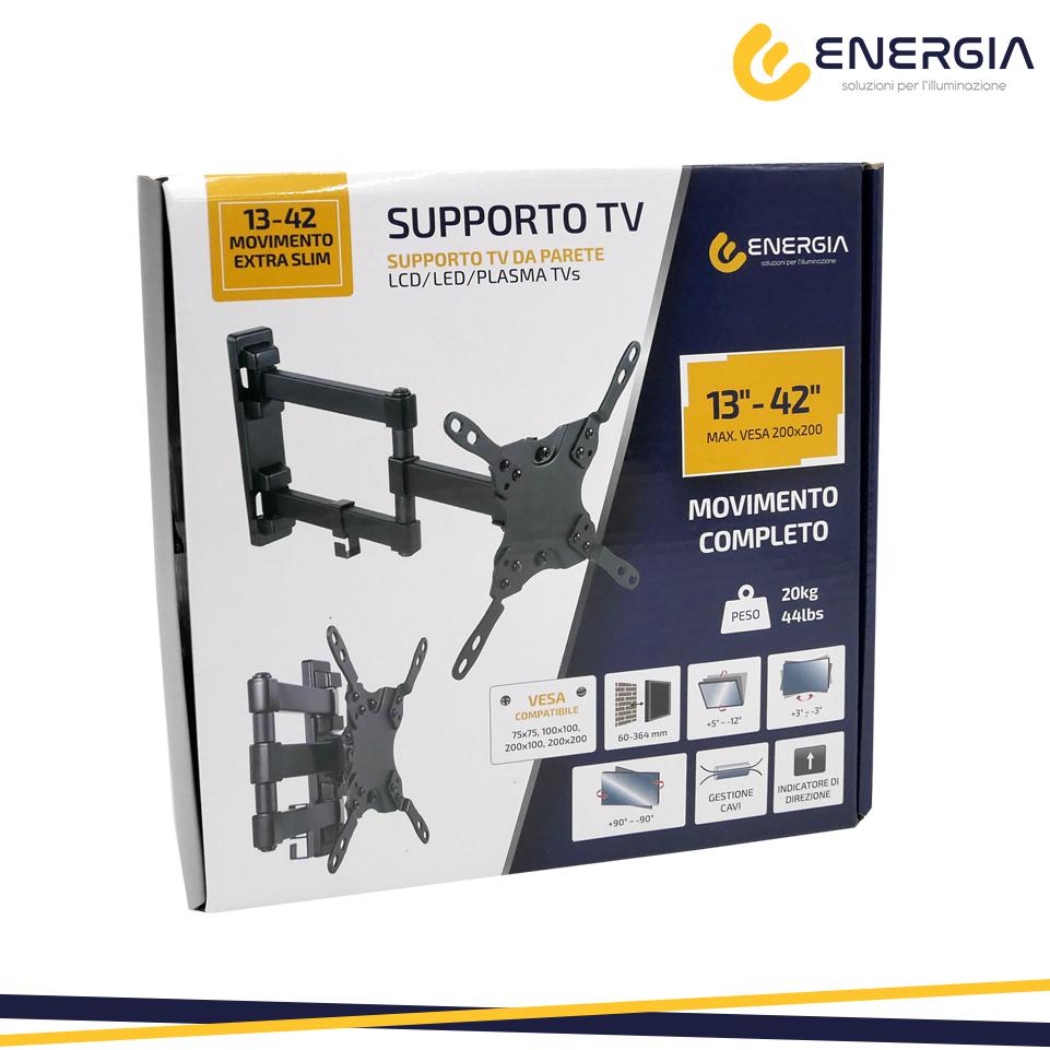 SUPPORTO TV 13-42 FULL MOTION