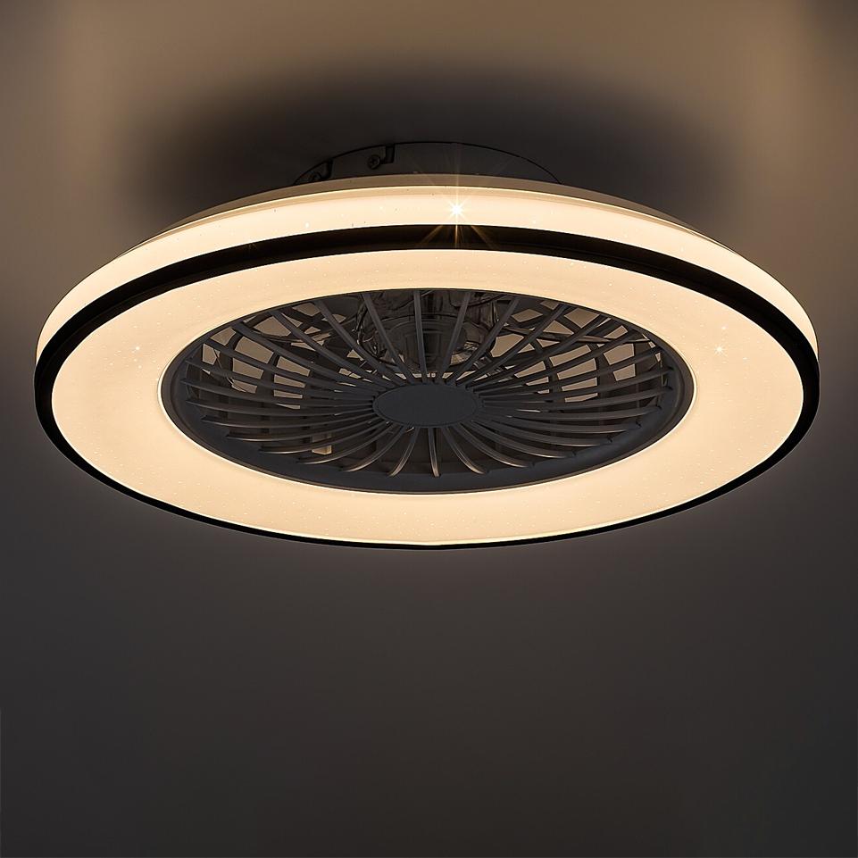 DALFON2,IND.FAN-ASSISTED LED48W, 2800LM CCT 3000-4000-6500K