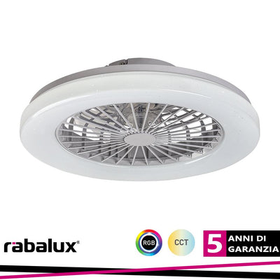 DALFON2,IND.FAN-ASSISTED, LED48W, RGB + CCT 3000-4000-6500K