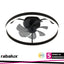 FANFY,IND.FAN-ASSISTED, LED40W, D50CM CCT 3000-4000-6500K