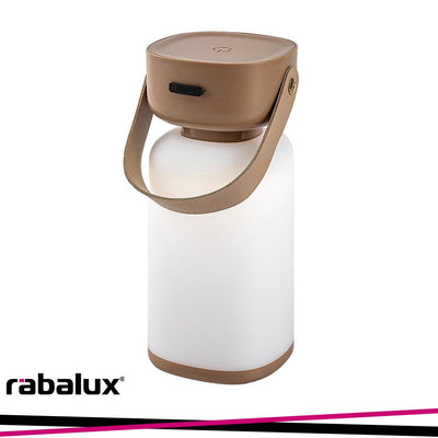 FUNES,OUTD.TABLE, LED3W, H19CM, BROWN
