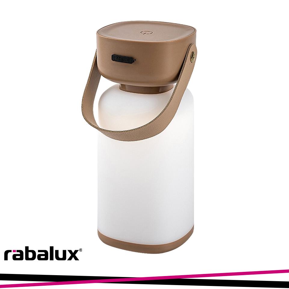 FUNES,OUTD.TABLE, LED3W, H19CM, BROWN
