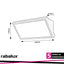 RAPLA2,OUTD.WALL, LED18W, L26,5CM CCT (3000-4000-6500K)