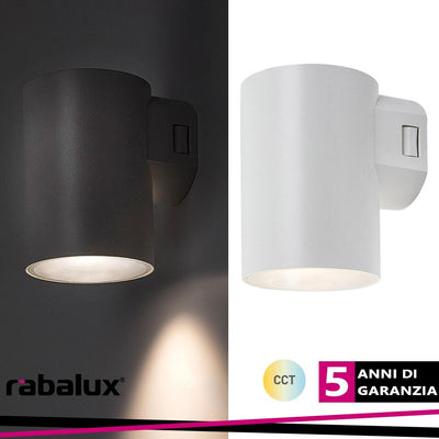 URFA WALL 9W LED ROUND WHITE CCT 3000-4000-6500K 900LM