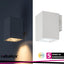 URFA WALL 9W LED SQUARE WHITE  CCT 3000-4000-6500K 900LM