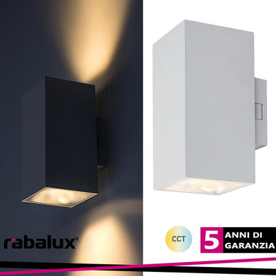 URFA,OUTD.WALL, 18W, H16CM, WHITE,SQUARE