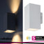 URFA WALL 18W LED SQUARE WHITE CCT 3000-4000-6500K 1800LM