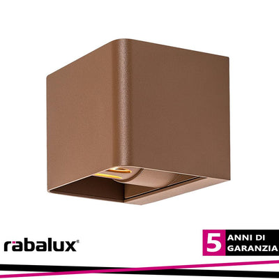 HALLSTATT,OUTD.WALL, LED10W, BROWN 3000K