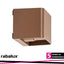 HALLSTATT,OUTD.WALL, LED10W, BROWN 3000K