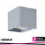 HALLSTATT,OUTD.WALL, LED10W, GREY 3000K