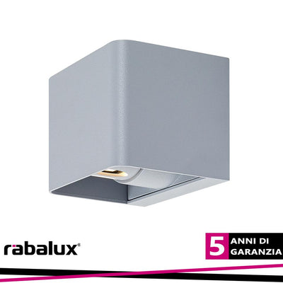 HALLSTATT,OUTD.WALL, LED10W, GREY 3000K