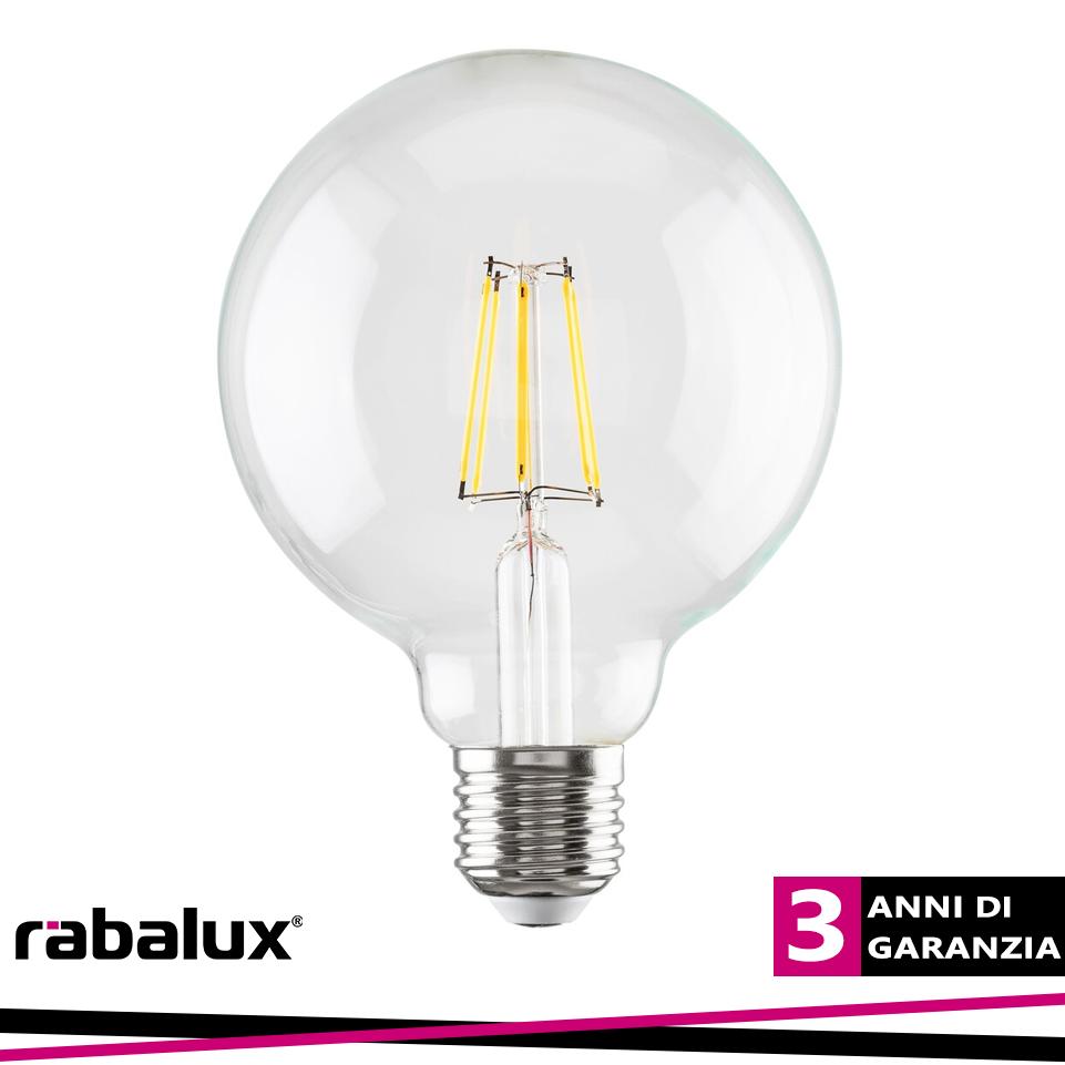 FIL. LED, E27 G95, 7W, 870LM, 4000K