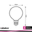 FIL. LED, E27 G95, 7W, 870LM, 4000K