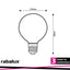 FIL. LED, E27 G95, 12W, 2000LM, 4000K