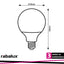 SMD LED, E27 G95, 15W, 1521LM, 2700K