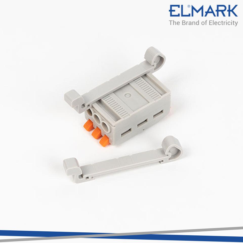 TERMINAL BLOCK FOR DIN RAIL 3  INPUT/3 OUTPUT 4.00M