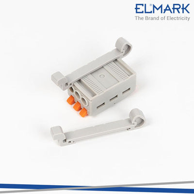 TERMINAL BLOCK FOR DIN RAIL 3  INPUT/3 OUTPUT 4.00M