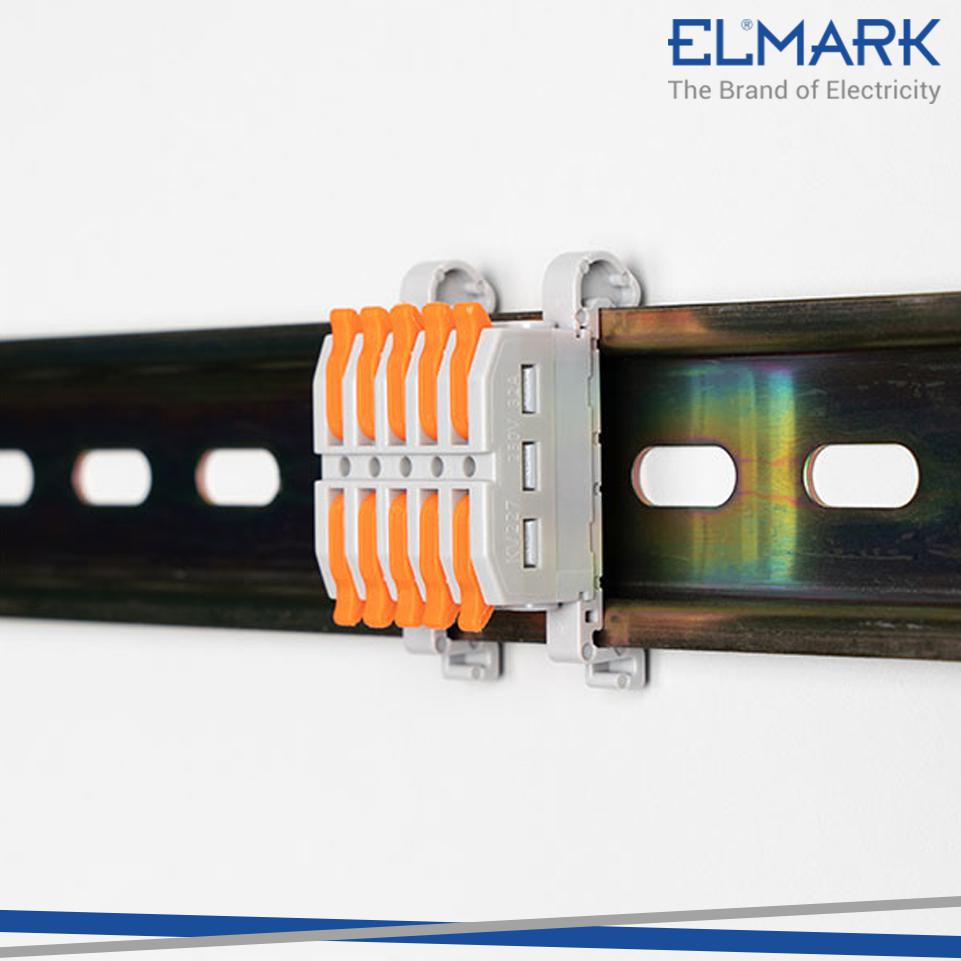 TERMINAL BLOCK FOR DIN RAIL 3  INPUT/3 OUTPUT 4.00M