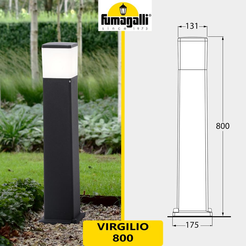 VIRGILIO 800 NERO E27 8,5W CCT
