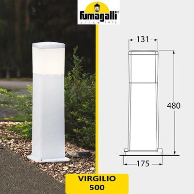 VIRGILIO 500 BIANCO E27 8,5W CCT