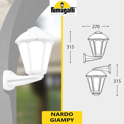 NARDO/GIAMPY BIANCO OPALE E27