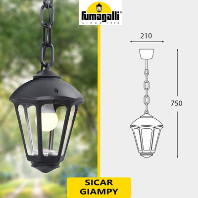 SICAR/GIAMPY NERO OPALE E27